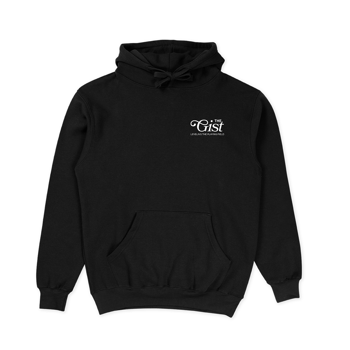 The Gist + Leveling the Playing Field Hoodie - Black