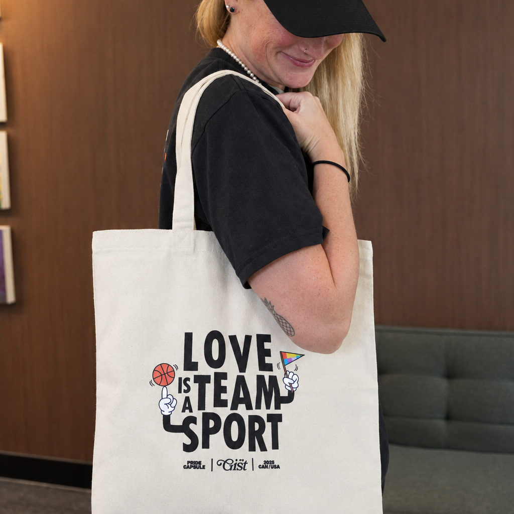 "Love is a Team Sport" Pride Tote