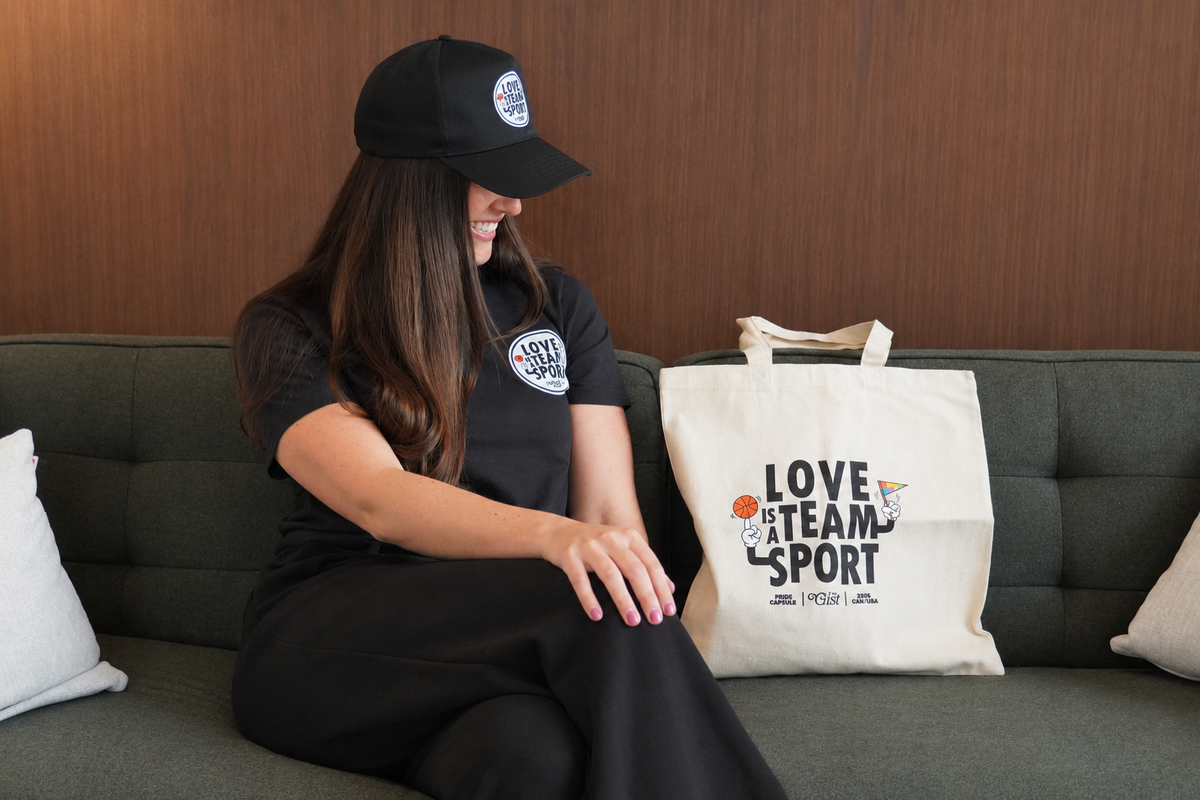 "Love is a Team Sport" Pride Tote
