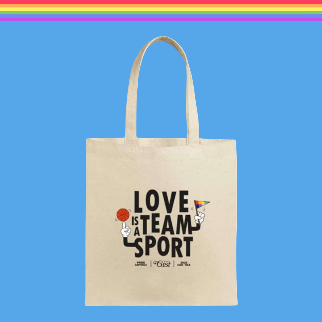"Love is a Team Sport" Tote
