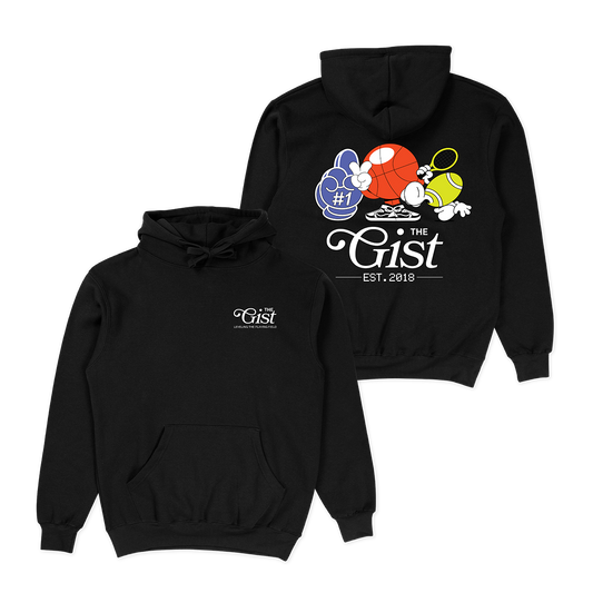 The Gist + Leveling the Playing Field Hoodie - Black