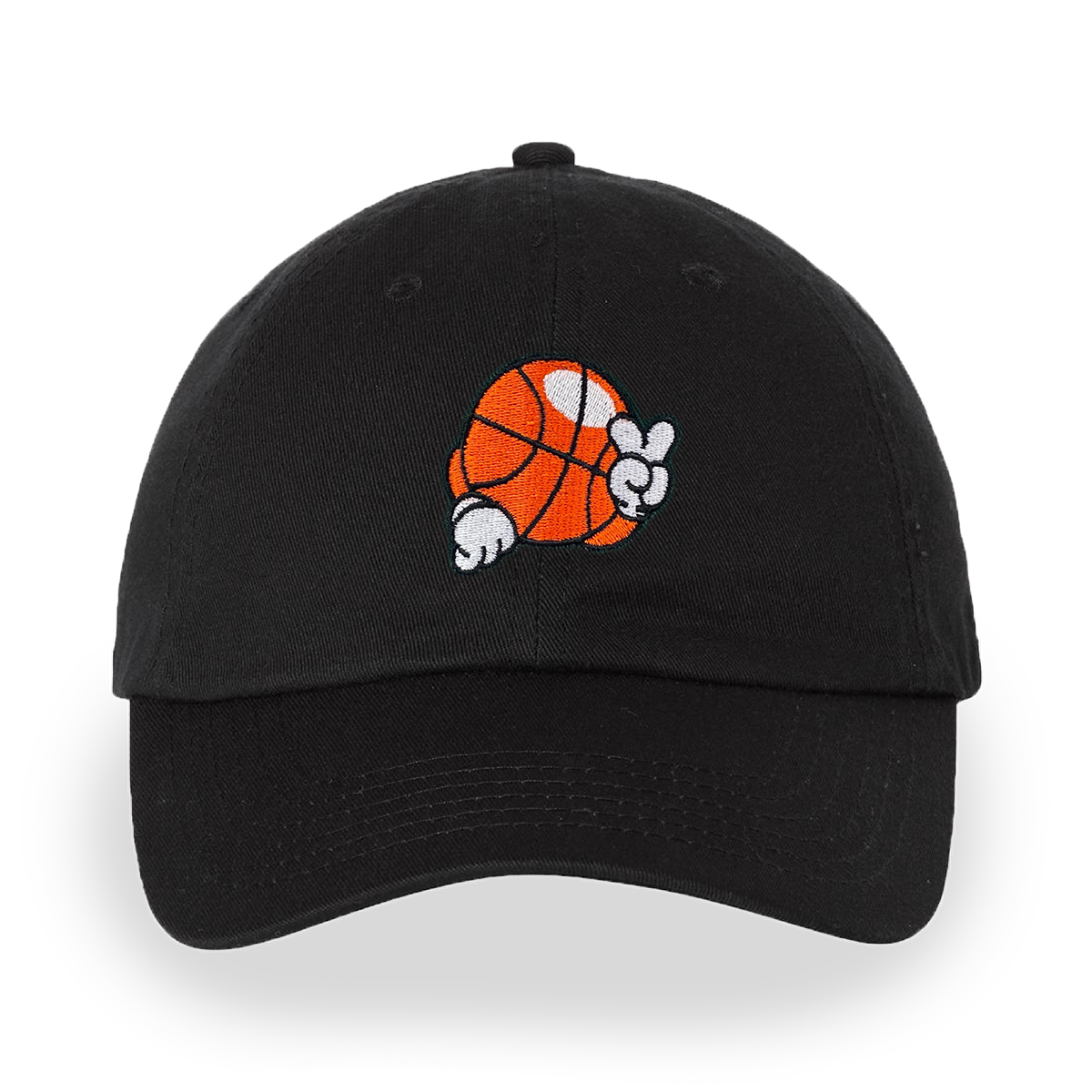 Cartoon Basketball Dad Cap